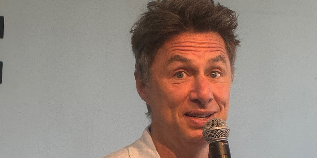 Zach Braff - Tribeca Festival - Luminaries Conversation - Spring Studios - June 4, 2026