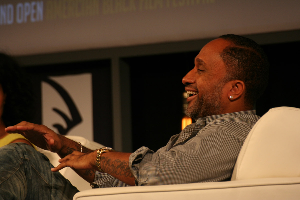 Kenya Barris at the Blackish Panel - New York Hilton Midtown - American Black Film Festival