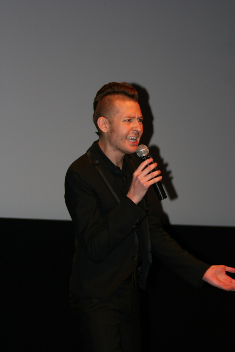 Sparrow Film Project 12 Gala: Emcee for the evening Adam Bagy.