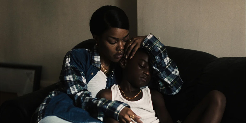 Teyana Taylor and Aaron Kingsley in 'A Thousand and One'