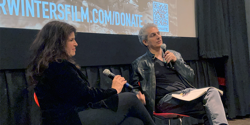 Four Winters screening - Julia R. Mintz, Michael Imperioli - New Plaza Cinema - November 5, 2022