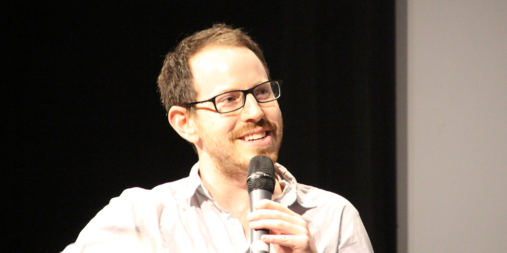 Ari Aster moderating Q&A at The Mountain screening - IFC Center - July 26, 2019