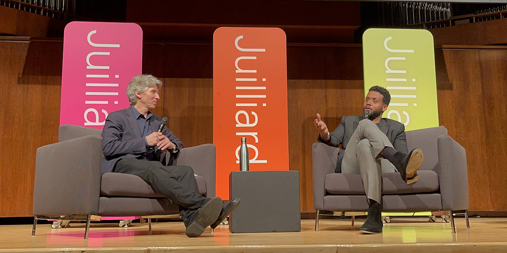 Juilliard President Damian Woetzel & Director/Composer Kris Bowers - Juilliard School - Feb 18, 2024