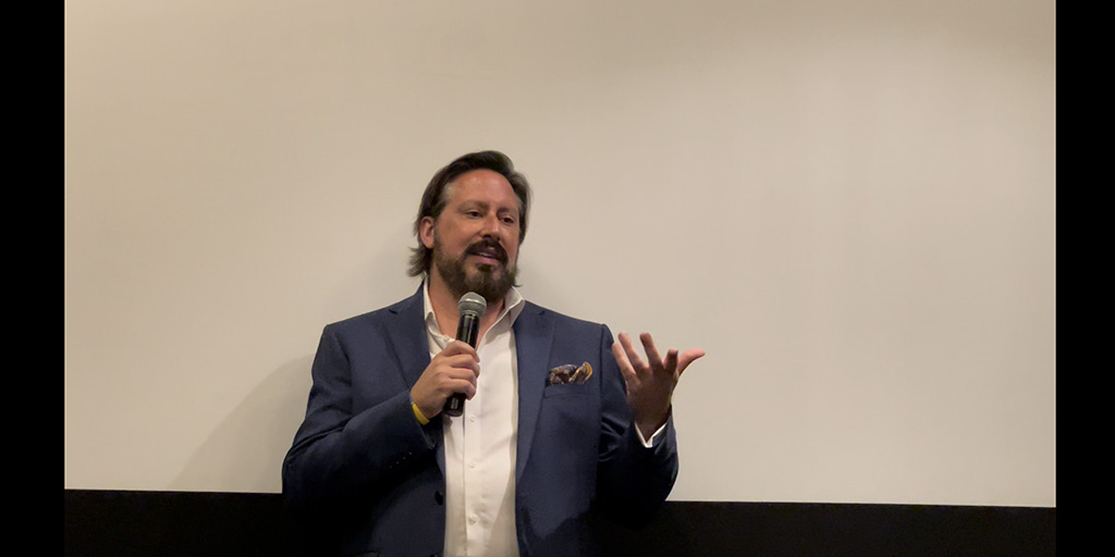 Michael Fiore - screening of Veselka - New Plaza Cinema - June 23, 2024