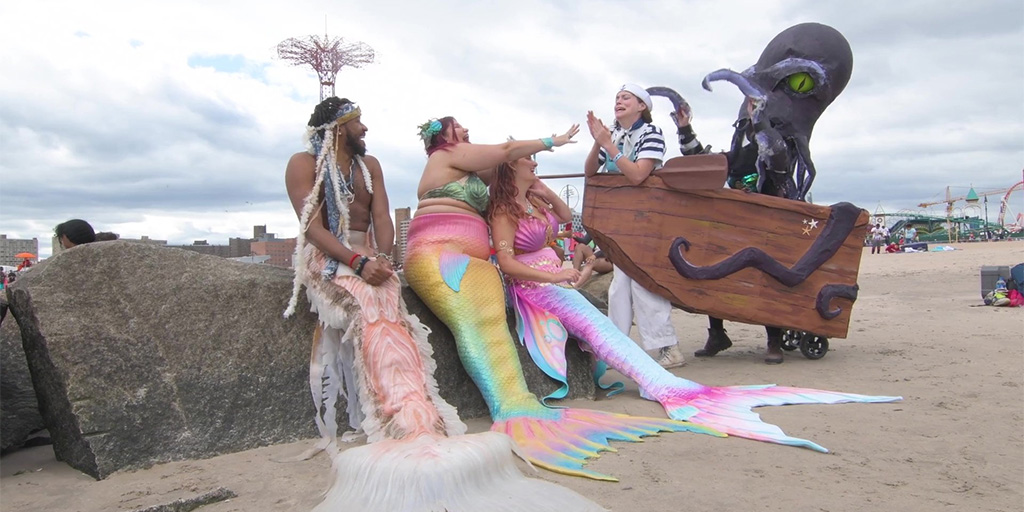 Screen shot from Mermaids