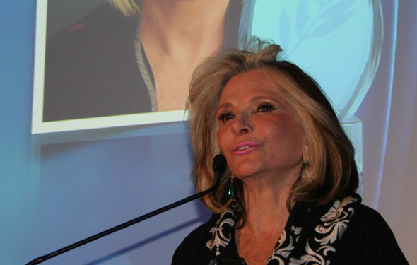 Sheila Nevins, President of HBO Documentary Films, at the Athena Film Festival 2015