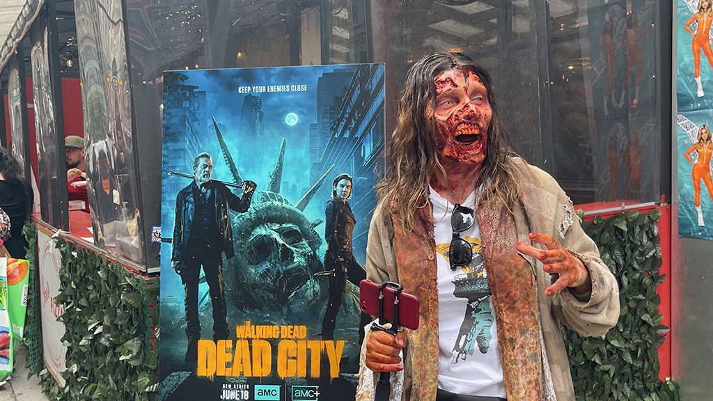 N.J. 'The Walking Dead: Dead City' star, Gaius Charles, brings