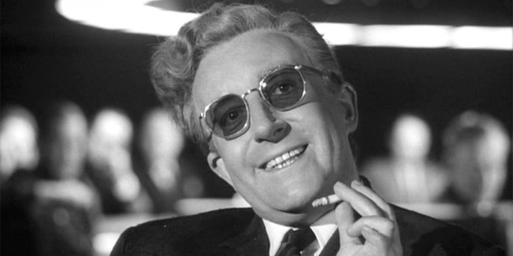 Screen capture from Dr. Strangelove