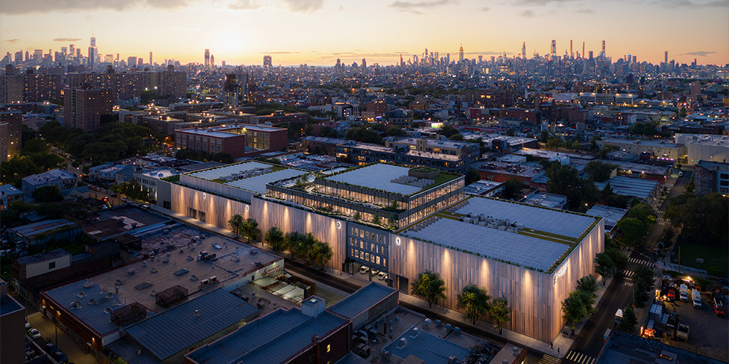 Rendering of the Bushwick location of Echelon Studios
