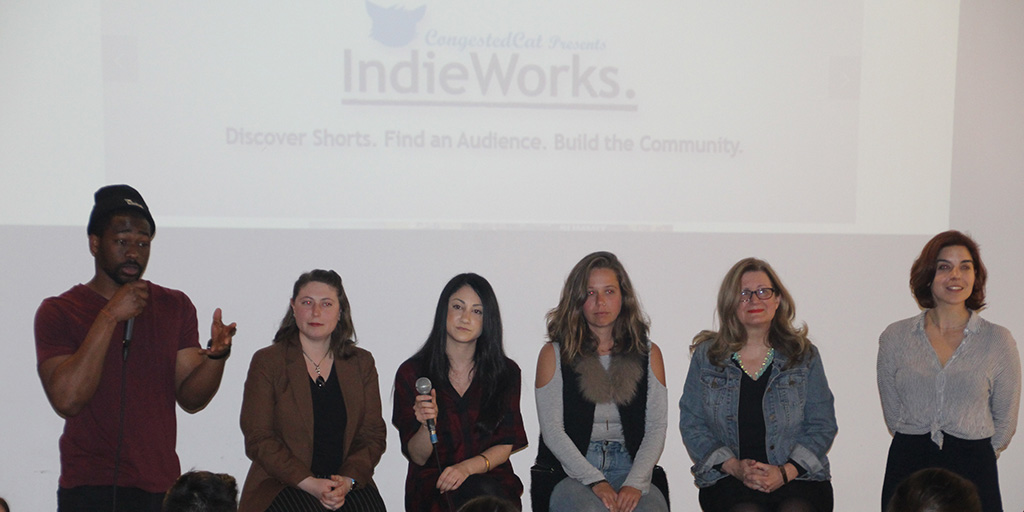 Q&A at the February 2017 IndieWorks at the Local NYC in Long Island City.