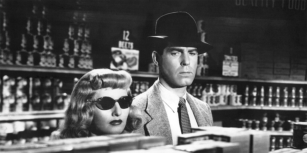 Still from Double Indemnity featured at The Inaugural Dr. Saul and Dorothy Kit Film Noir Festival