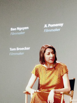 IndieWire Editor-in-Chief and panel moderator Dana Harris