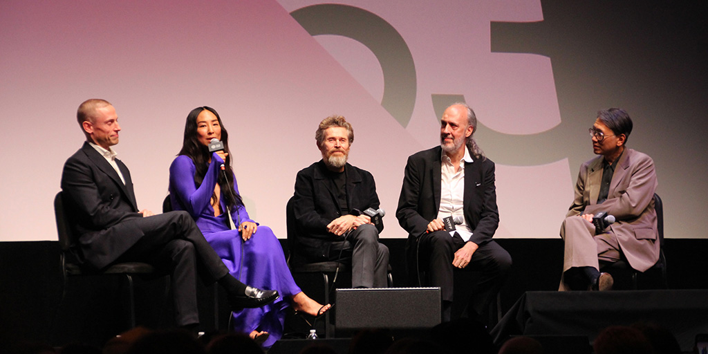 Edmund Donovan, Greta Lee, Willem Dafoe, Kent Jones, Dennis Lim