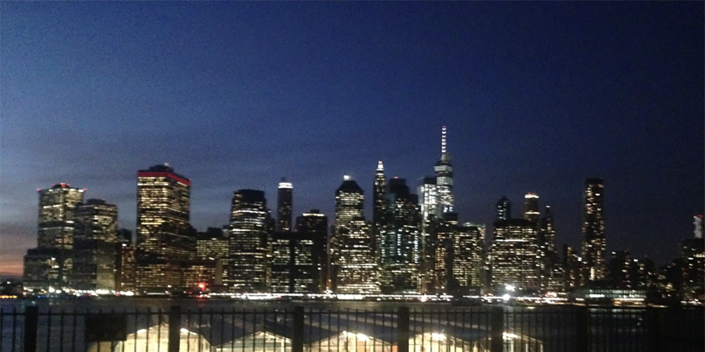 View of Manhattan from Brooklyn Heights