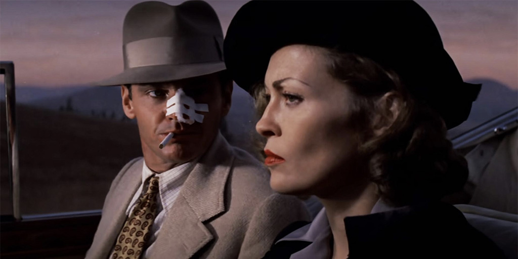 Jack Nicholson and Faye Dunaway - Chinatown