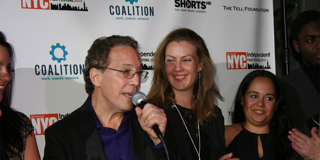 Festival Founder Dennis Cieri speaking at the 2015 Awards Ceremony