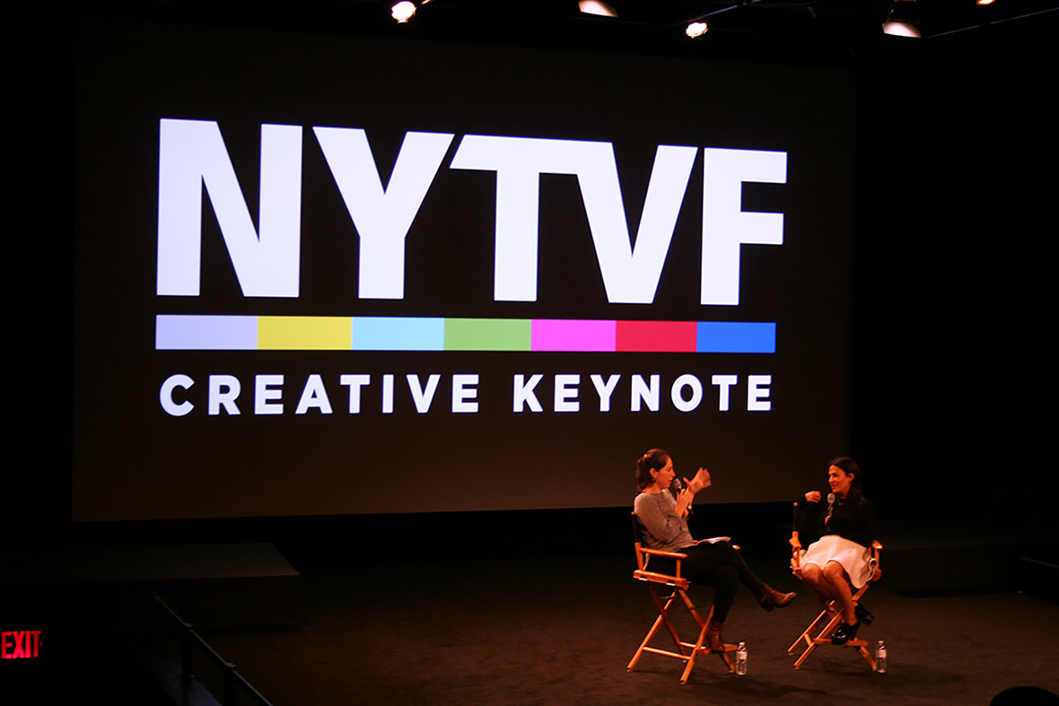 Showrunner Jenni Konner (HBO's <i>Girls</i>) at the 2014 NYTVF.