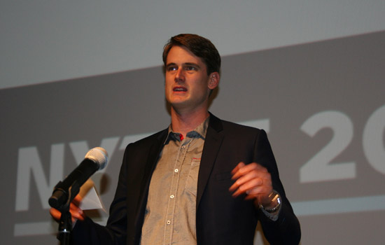Nathan Stoll, 2013 winner of A&E's Unscripted Development Pipeline