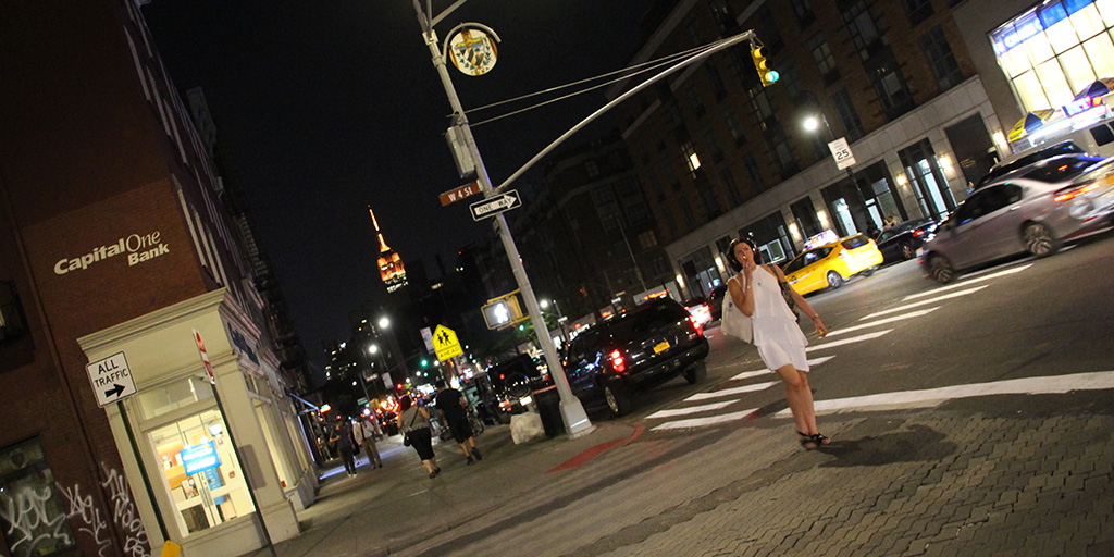 Empire State Building from West 4th Street. July 26, 2019