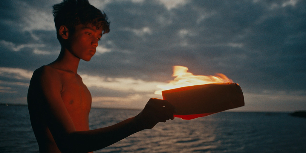 screenshot from Your Touch Makes Others Invisible (opening film)