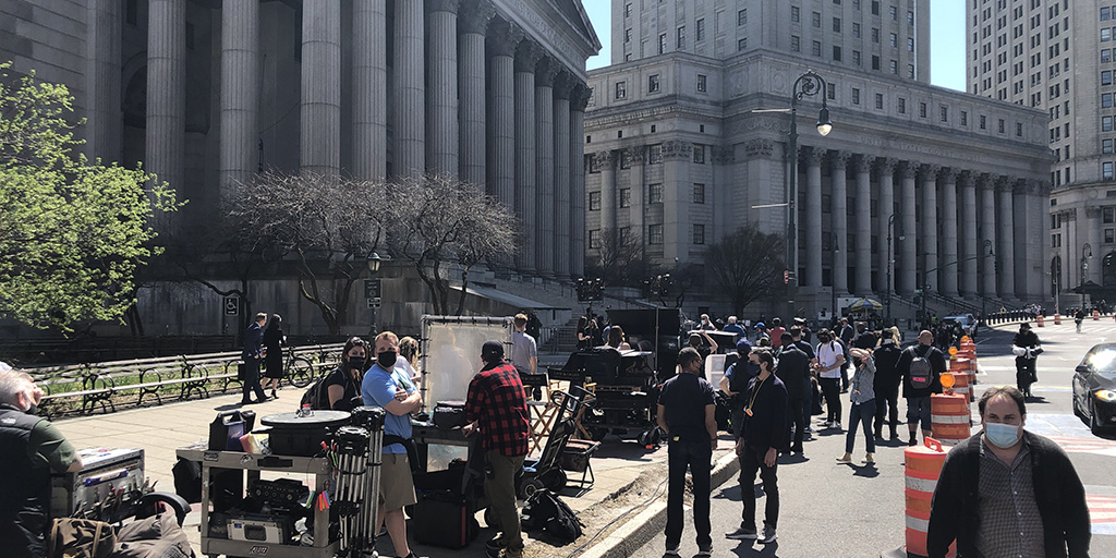Law & Order SVU Filming in Lower Manhattan