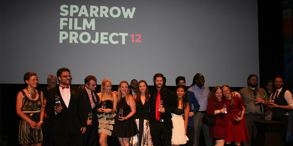 Award winners at the 2015 Sparrow Film Project Gala