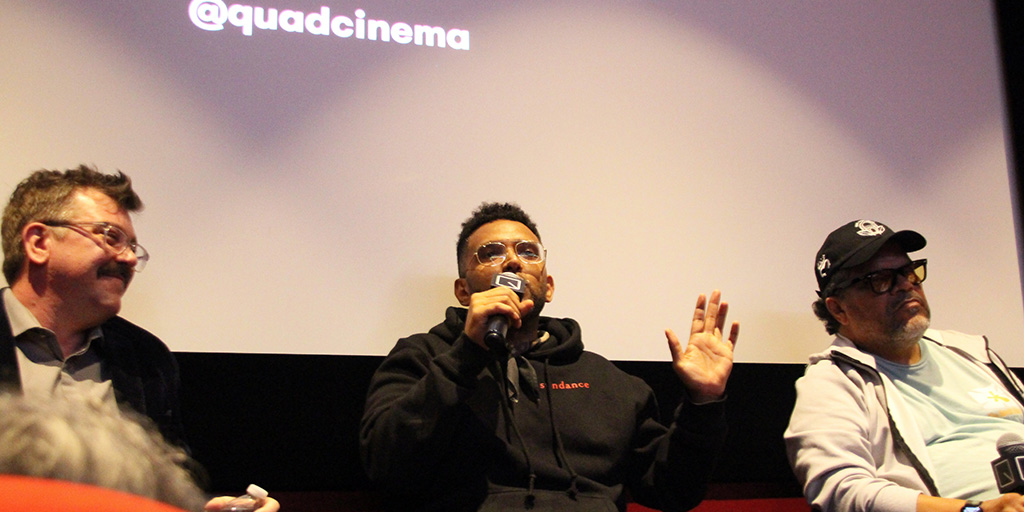 Aaron Hillis, Aristotle Torres, Luis Guzman - Story Ave screening - Quad Cinema - Sep 30, 2023