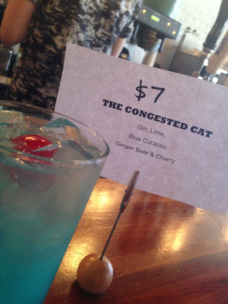 The Congested Cat Cocktail
